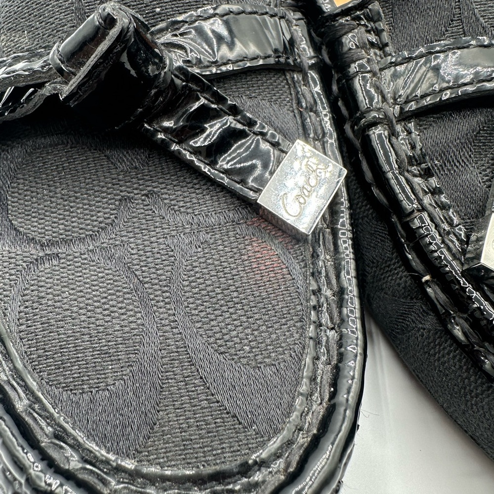 Coach Black Loafers with Tassels and Metallic Accent Women’s US 7 With The Box - Picture 11 of 16